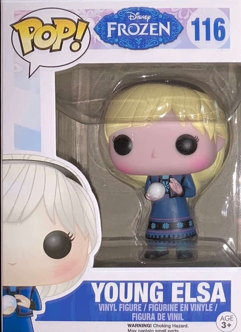 young elsa funko pop