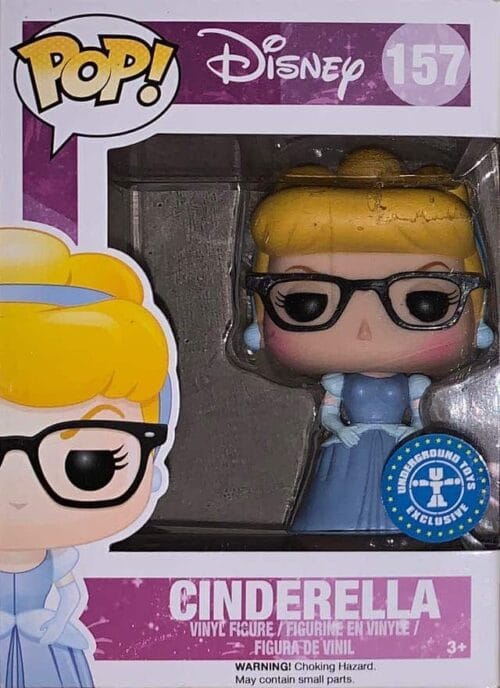 Funko pop Cinderella (glasses) 157