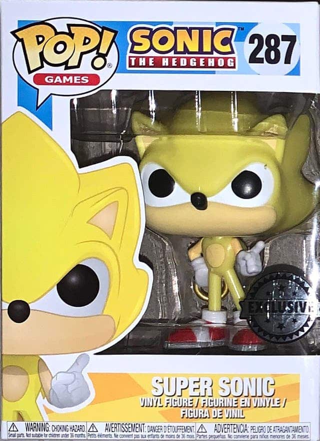 super sonic funko pop