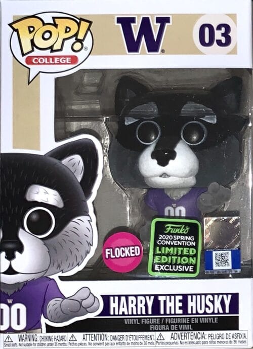 Funko Pop Harry the Husky Flocked ECCC2020