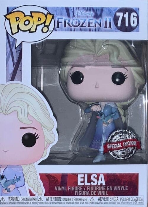 Funko Pop Elsa with salamandra 716