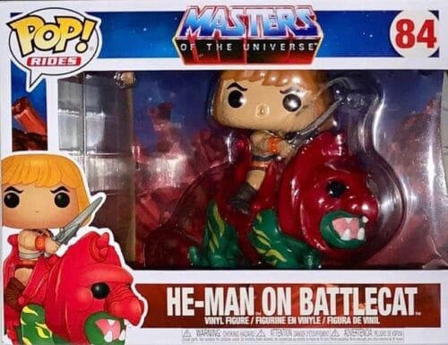 Funko Pop He-Man on Battlecat 84
