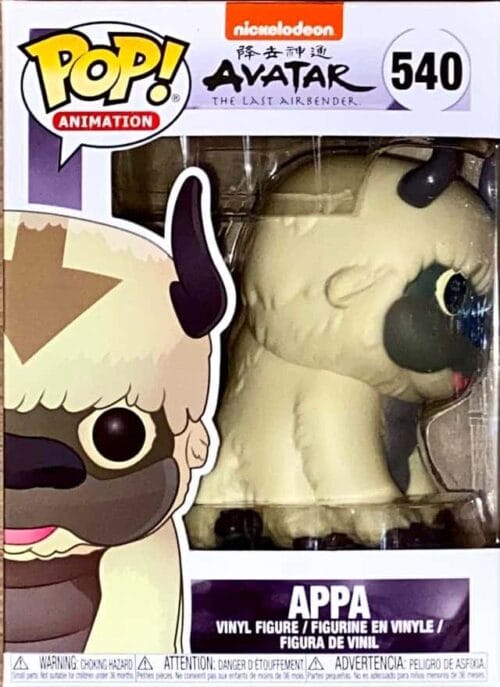 Funko Pop Avatar The Last Airbender Appa 540