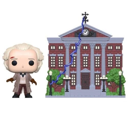 Funko Pop Doc With Clock Tower Back to the future 15