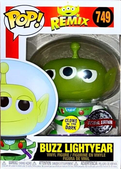 Funko Pop Remix Buzz Lightyear GITD 749