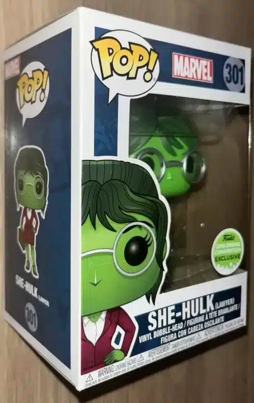 Funko Pop Marvel She-Hulk (Lawyer) Exclusive 301 - Imagen 4