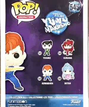 funko-pop-animación-yuyu-hakusho-kuwabara-caja-dañada-545