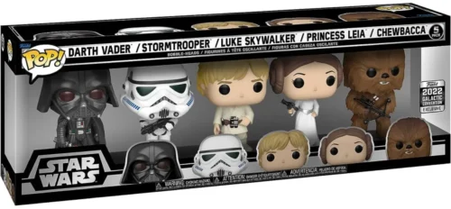 Funko Pop Star Wars 5 pack 2022 Galactic COnvention Exclusive