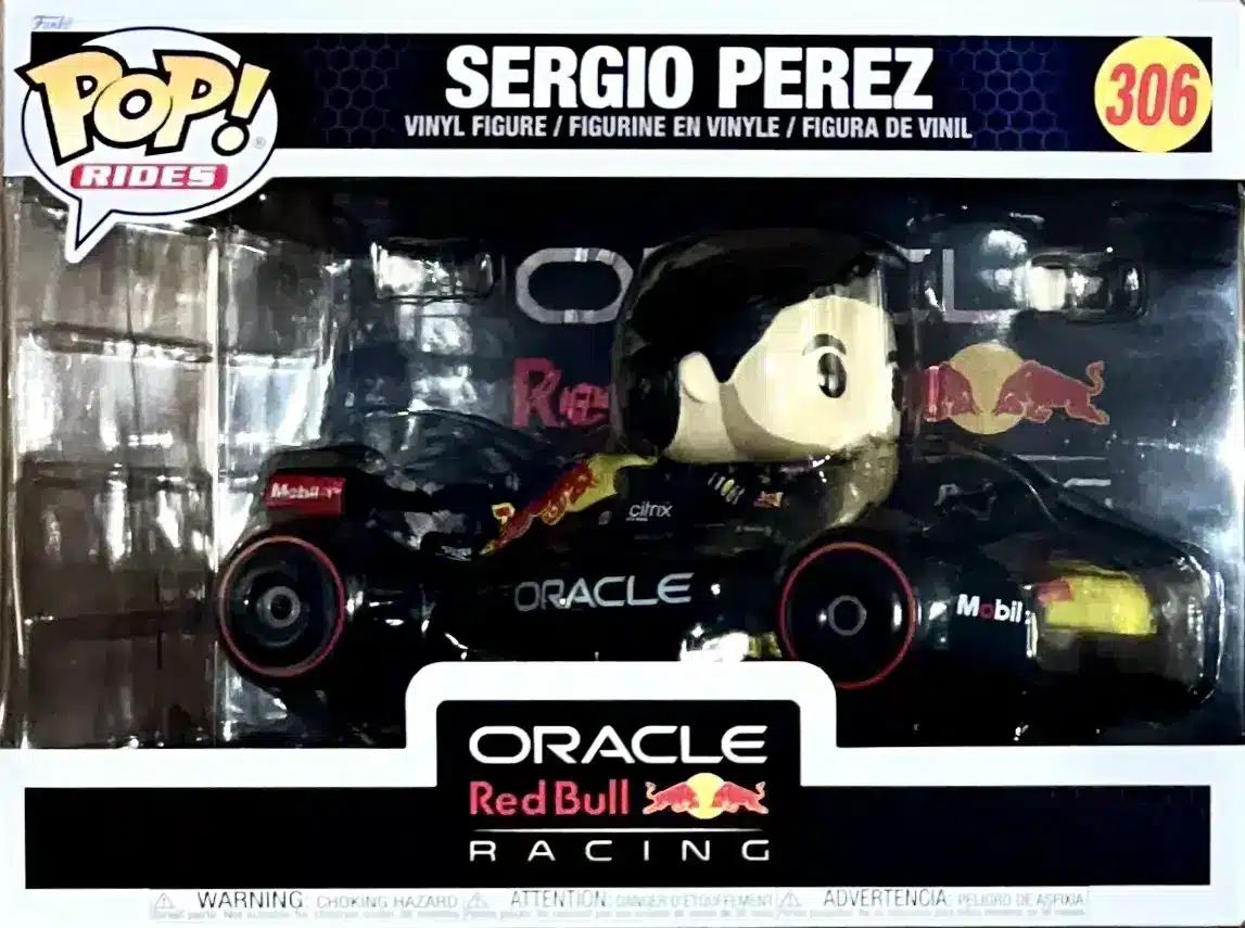 Funko Pop Ride Super Deluxe: Formula 1- Sergio Perez - Red Bull F1