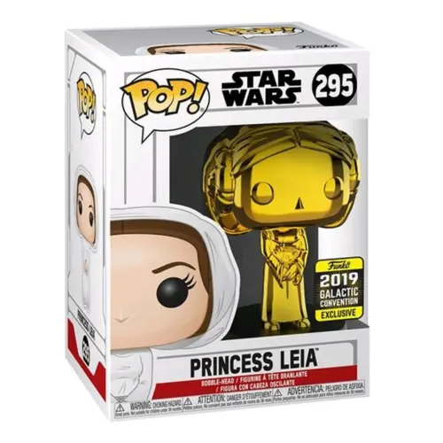 Funko_Pop_Star_Wasrs_Princess_Leia_Gold_Chrome_Galactic_Convention19_295_Boxed
