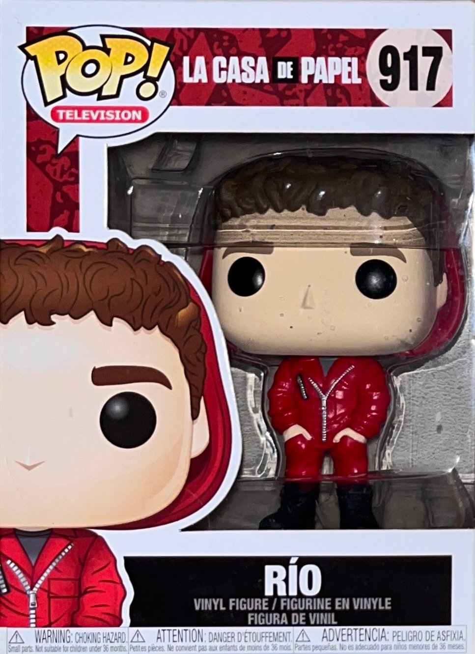 Funko Pop Television La casa de papel Rio 917 - Fridafunko Tienda Online  Funko Pop