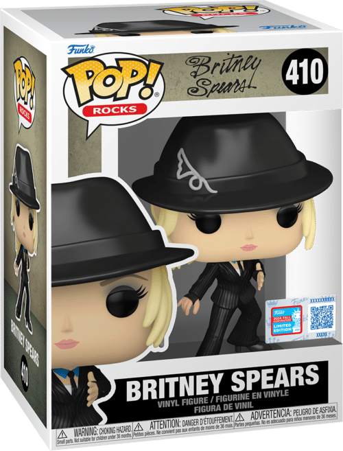Funko Pop Rocks Britney Spears Me against The Music NYCC’24 410